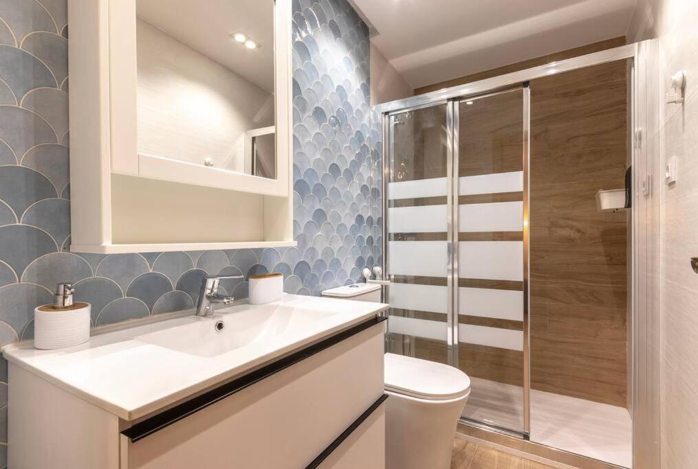 Ferienwohnung El Toison 12 Parking Gratis-6 Pax Centro Historico Bilbao Exterior foto